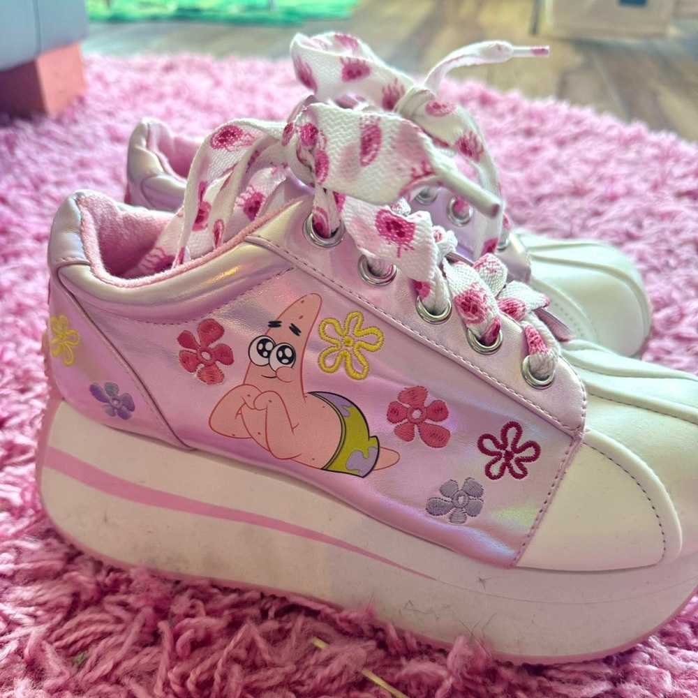 Dolls kill X spongebob underwater pals platform sneakers